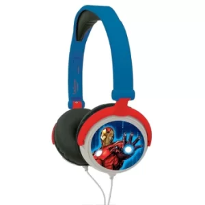 Image of Lexibook HP010AV Avengers Foldable Stereo Headphones