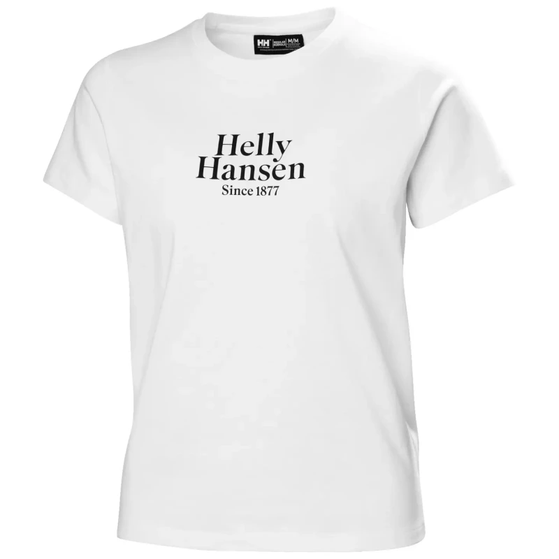 Image of Helly Hansen Womens T-Shirt Helly Hansen Core Graphic 2.0 Blanc Female M