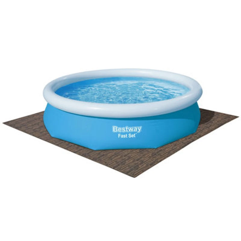 Image of Bestway 20" Pool Floor Protector, Above Ground Swimming Pool Accessories, Brown