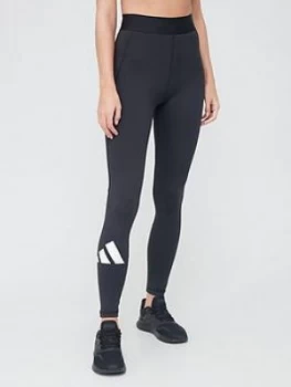 Image of Adidas Alphaskin Adilife Leggings - Black