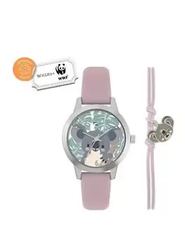 Image of Tikkers Tikkers X WWF - Koala Dial Watch & Koala Charm Bracelet