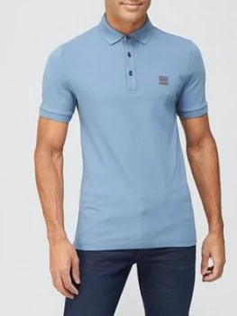 Image of Hugo Boss Passenger Polo Shirt Dark Grey Size L Men