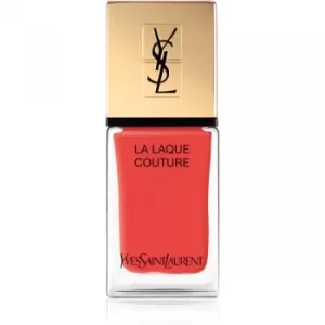 Image of Yves Saint Laurent La Laque Couture Nail Polish Shade 124 Blushing Pink 10ml