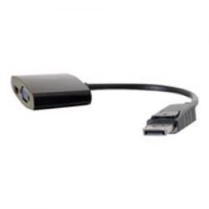 Image of C2G 8" DisplayPort to HDMI/VGA Adapter - Black