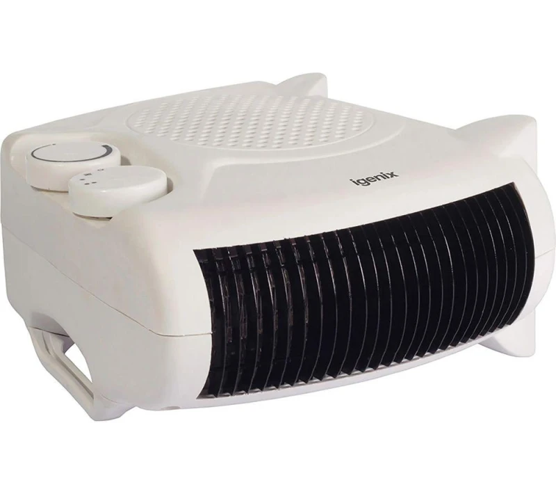 Image of IGENIX IGHF01914W Portable Hot & Cool Fan Heater - White 5016368013410