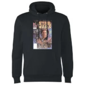 Image of Star Wars Classic Comic Book Cover Hoodie - Black - M