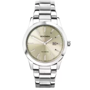 Image of Sekonda ColourPop Brown Dial Stainless Steel Bracelet Ladies Watch 40399