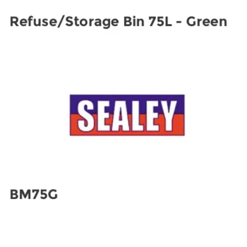 Image of Refuse/Storage Bin 75L - Green