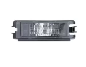 Image of TYC Number Plate Light 15-0281-01-2 Licence Plate Light DACIA,SANDERO,SANDERO II,LOGAN (LS_),LOGAN II