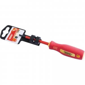 Image of Draper VDE Insulated Parallel Slotted Screwdriver 3mm 75mm
