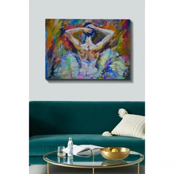 Image of Kanvas Tablo (70 x 100) - 30 Multicolor Decorative Canvas Painting