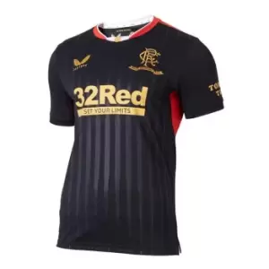 Image of Castore Rangers Away Shirt 2021 2022 - Black