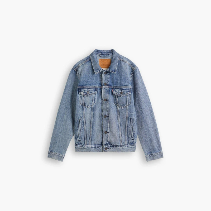 Image of Levis Levis Classic Trucker Jacket Medium Indigo - Levis - Size: XXL Medium Indigo Male XXL LE16705