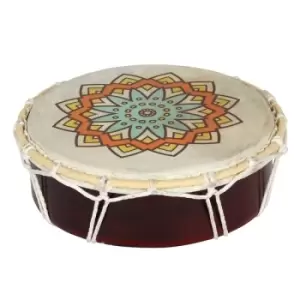 Image of Small Shamanic Drum with Pattern