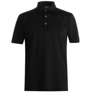 Image of Oscar Jacobson Chap Course Polo Shirt Mens - Black