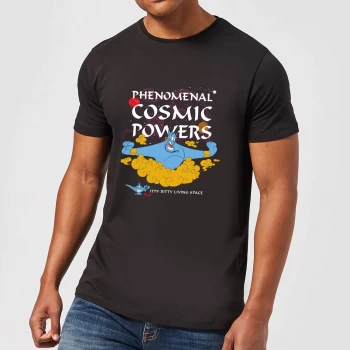 Image of Disney Aladdin Phenomenal Cosmic Power Mens T-Shirt - Black - 5XL