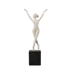 Image of Eaves Encore Ballerina Sculpture Black