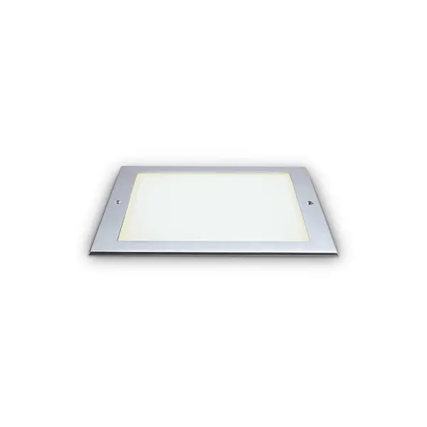 Image of Taurus Integrated LED Outdoor Recessed Ground Light Wide Square Steel 1250Lm 3000K IP67