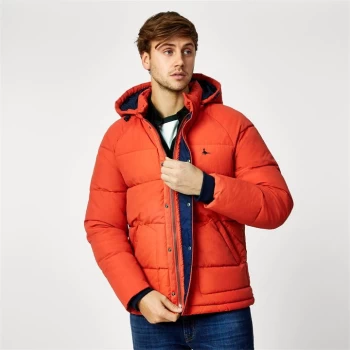Image of Jack Wills Eco Cheadle Puffer Jacket - Rust
