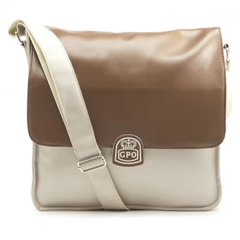 Image of GPO Record Storage Bag - Cream and Tan