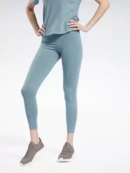 Image of Reebok Classics Natural Dye Leggings, Green, Size S, Women