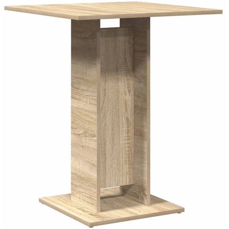 Image of VIDAXL Bistro Table Sonoma Oak 60x60x75cm Engineered Wood Vidaxl 802105