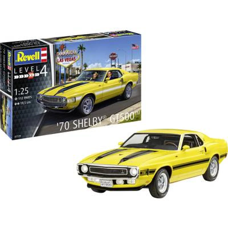 Image of Revell Revell 07729 70 Shelby GT500 Model car assembly kit 1:25 07729
