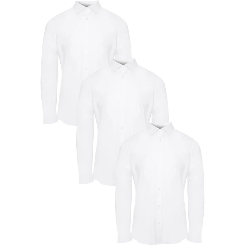 Image of Threadbare Shir Wydhm 3PK - White White M