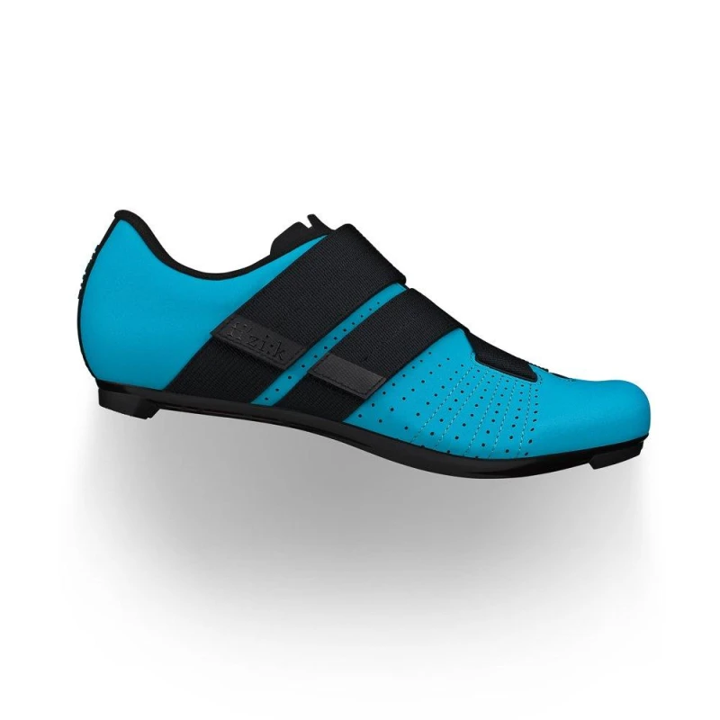Image of Fizik Fizik R5 Tempo Powerstrap Cycling Road Shoes - Blue Blue 5