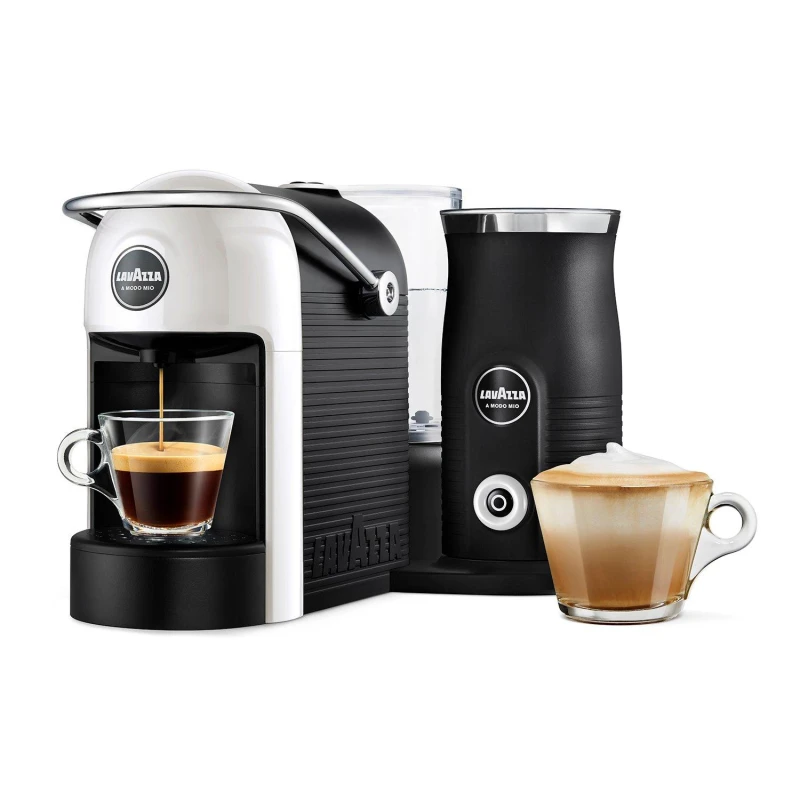 Image of Lavazza Jolie and Milk Coffee Machine - White White M