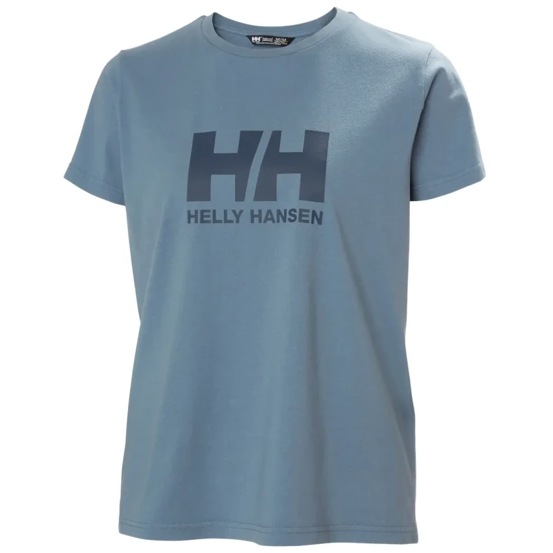 Image of Helly Hansen Womens T-Shirt Helly Hansen Logo 3.0 Bleu Female XS