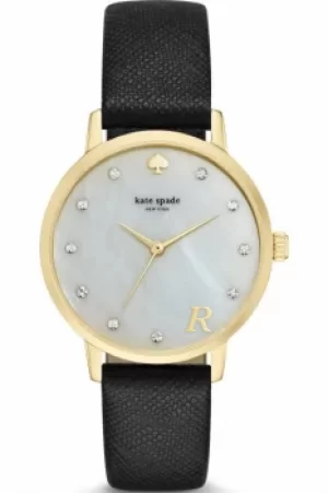 Image of Ladies Kate Spade New York Metro Monogram Watch 1YRU092R