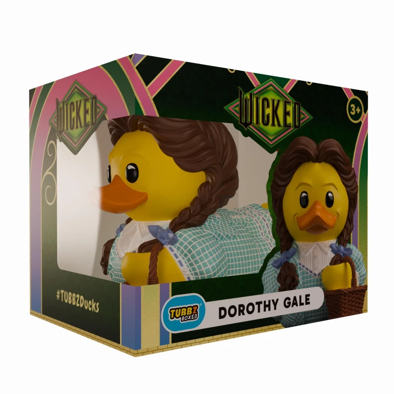 Image of TUBBZ Boite Edition: Wicked - Dorothy Gale Figurine Canard Cosplay en Vinyle - Produit Officiel de Collection pour Les Fans de Wicked Dorothy Gale (Bo