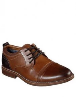 Image of Skechers Bregman Selone Shoe - Brown
