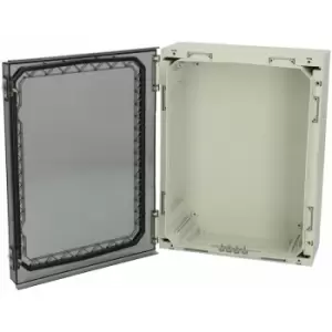 Image of Fibox 4811002 NEO PC 42x32x15cm T Hinged polycarbonate enclosure, clear cover
