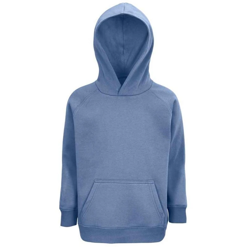 Image of SOL'S Stellar Hoodie in Blue Size: 4 Years Blue Unisex 4 Years