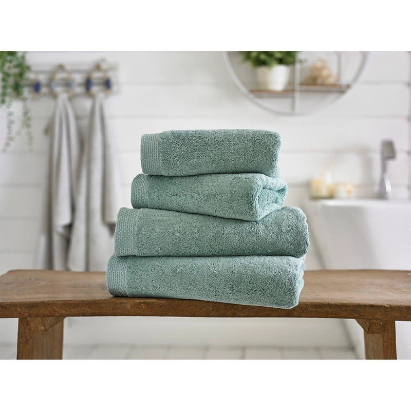 Image of The Lyndon Company Egyptian Spa 700gsm Cotton Towel Duckegg unisex Sheet