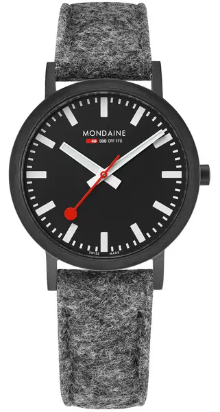 Image of Mondaine Watch SBB Classic - Black MD-188