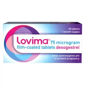 Image of Lovima 75 Microgram Film-coated (Desogestrel)