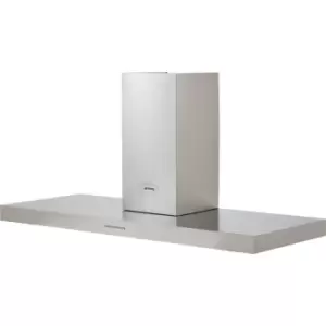 Image of Smeg KBT1200XE Chimney Cooker Hood - Stainless Steel