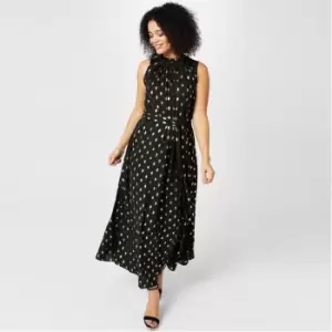 Image of Biba Biba Belted Maxi Dress - Black