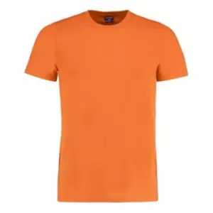 Image of Kustom Kit Mens Superwash 60 Fashion Fit T-Shirt (2XL) (Bright Orange Marl)