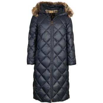 Image of Barbour Moseley Quilted Jacket - Dk Navy/Dress