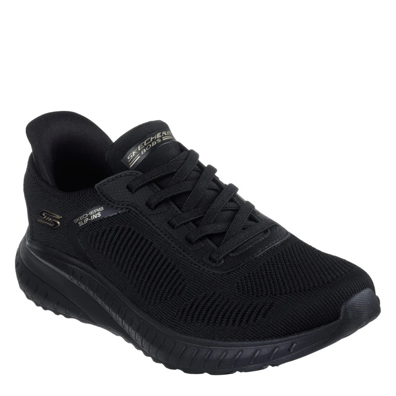 Image of Skechers Slip-Ins: Bobs Sport Squad Chaos - Black 5.5