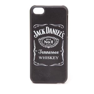 Image of Jack Daniel'S - Logo Apple iPhone 5C Phone Cover - Black