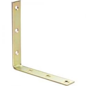 Image of TOOLCRAFT Chair angle 120 mm Steel yellow galvanised