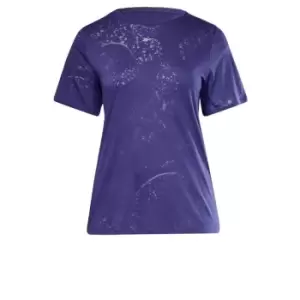 Image of Reebok Burnout T-Shirt (Plus Size) Womens - Purple