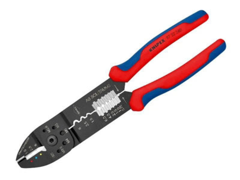 Image of Knipex 97 32 240 sb Crimping Pliers 240mm KPX9732240SB - Knipex 97 32 240 SB