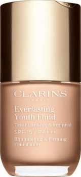 Image of Clarins Everlasting Youth Fluid Illuminating and Firming Foundation SPF15 30ml 100 - Lily