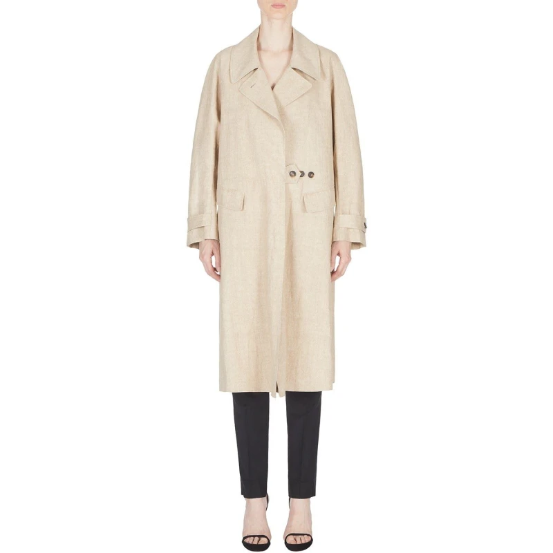Image of EMPORIO ARMANI Emporio Cappotto - Cream Cream 6